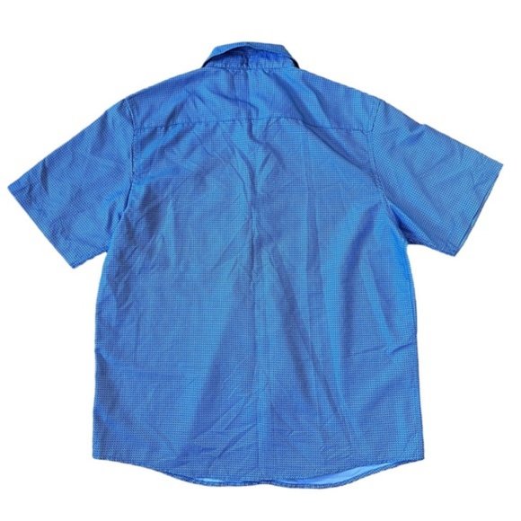 New Hydrogen Men’s Button Up Short Sleeve Size Medium - Picture 3 of 8